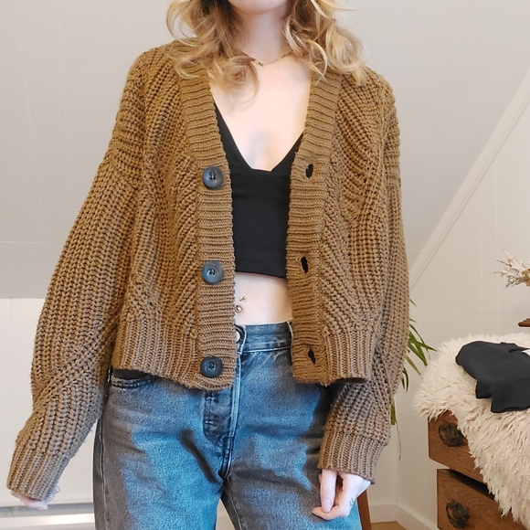 RDStyle cropped cardigan - Picture 1 of 3